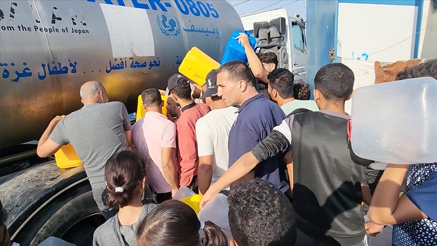 Gazze Su Tankeri Yardımı Gazze Su Tankeri Yardımı